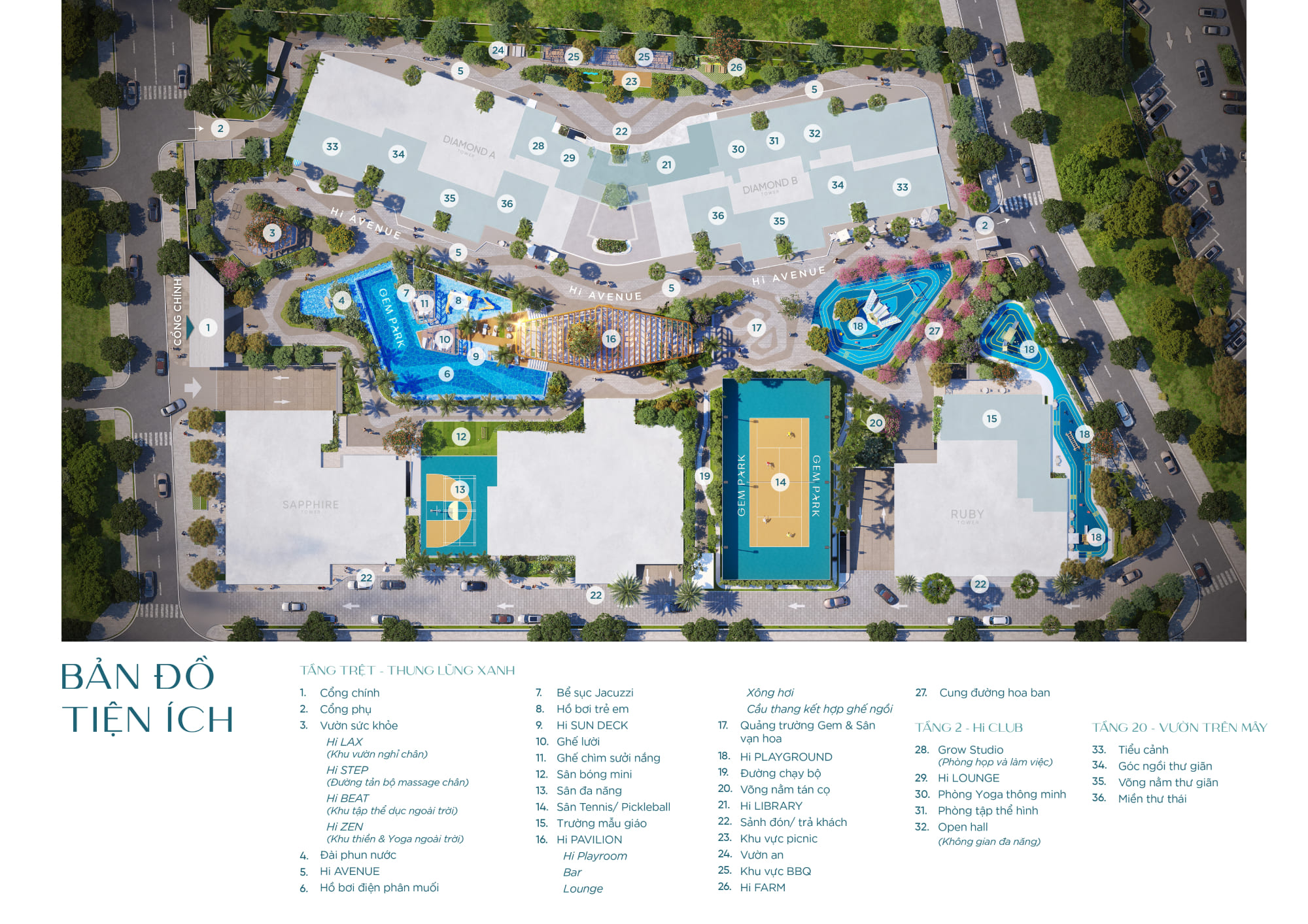 Amenities Map